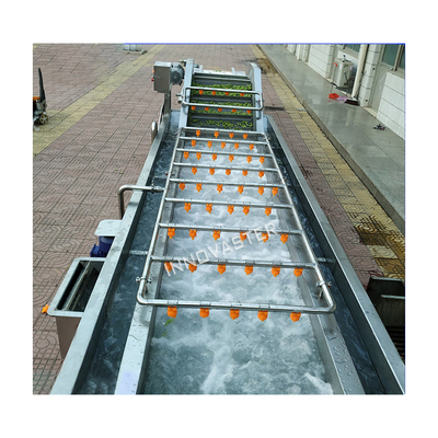 Séchage de type bulle brosse Tomates racines légumes à feuilles machine à laver et à sécher 512 kg