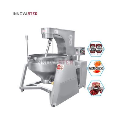 Machine de transformation alimentaire planétaire à inclinaison automatique avec mélangeur et système de chauffage