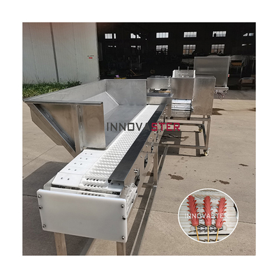 304 en acier inoxydable Voltage 200V/380V/440V Machine automatique à éplucher du satay