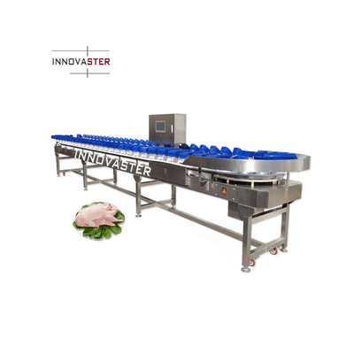 220V/380V machine de tri automatique personnalisable de poids pour les poissons crevettes huîtres fruits de mer