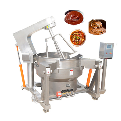 2024 Solution de cuisson et de mélange à plusieurs agitateurs pour le traitement de la sauce aux cornichons