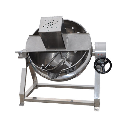 Chaudron à chauffage à vapeur/électrique/gaz/électromagnétique durable avec mélangeur d'agitateur
