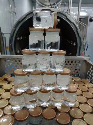 Stérilisation à haute température Sacoche de bouteille en verre Retour alimentaire Stérilisateur à haute pression