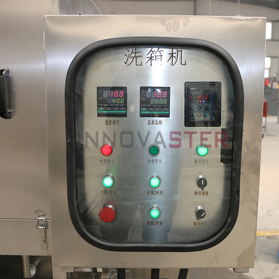 6100*1700*1700mm Machine à laver à haute pression pour caisses/récipients dans les magasins de boissons