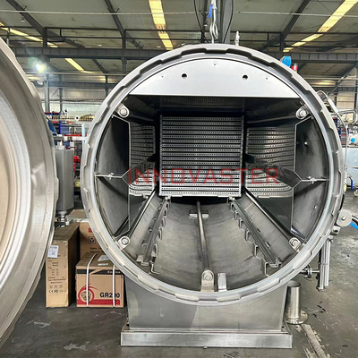 3P Rétort de stérilisation en autoclave à haute température à vapeur et à eau manuelle