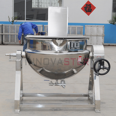 Machine de mélange et de cuisson automatique commerciale de 100 à 600 litres pour le pot de pâte de graines de lotus