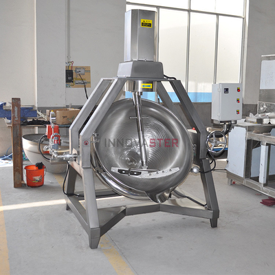 Machine de mélange et de cuisson automatique commerciale de 100 à 600 litres pour le pot de pâte de graines de lotus