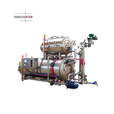 380V Pouch à haute température d'emballage souple Retort d'autoclave pour le processus de stérilisation