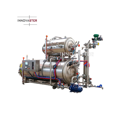 304 en acier inoxydable Petite rétorse pour conserver La machine de transformation alimentaire incontournable