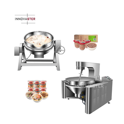 Machine à soupe à la poêle avec système de chauffage et tension 230V/380V/415V/440V