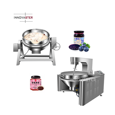 Vitesse de rotation de 1 à 100 tours par minute Pot électrique industriel chauffé à la chaudière pour le mélange d'huile alimentaire