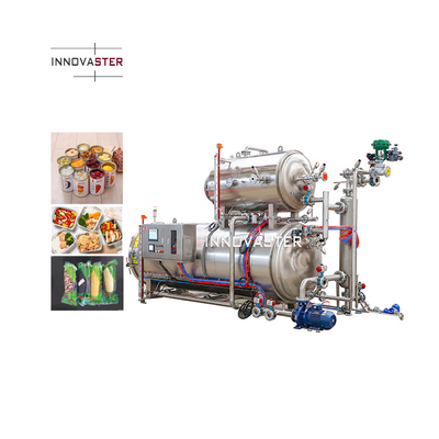 1100*1200*1500MM chauffage électrique haute pression haute température immersion dans l'eau stérilisateur autoclave retort