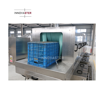 SUS304 machine de lavage et de séchage de paniers à haute pression entièrement automatique en acier inoxydable