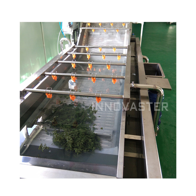 Machine à laver à l'eau pour la découpe et la transformation de pommes de terre à bulles d'air
