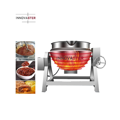 Chaudière à chaudière de type Tilt commerciale pour équipement automatique de cuisson et d'ébullition de confiture
