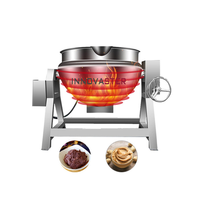 Machines de transformation des aliments Remuage automatique Double pot incliné avec acier inoxydable 304