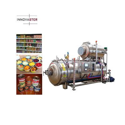 Emballage alimentaire Traitement à haute température Fermes de pulvérisation d'eau de laboratoire Rétort à 121°C
