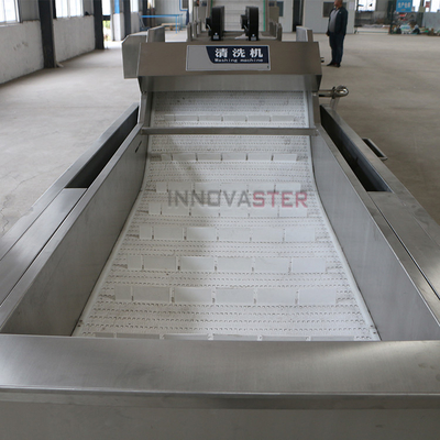 6000*1400*2400 Machine à laver les pommes de terre industrielles avec système de nettoyage par bulles d'air