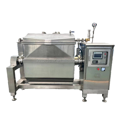 Chaudière de cuisson à mélange sous vide de 300 L pour le mélange et la cuisson en fonctionnement des machines