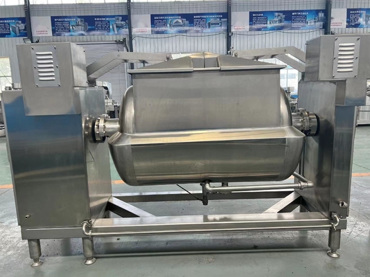 Chaudière de cuisson à mélange sous vide de 300 L pour le mélange et la cuisson en fonctionnement des machines