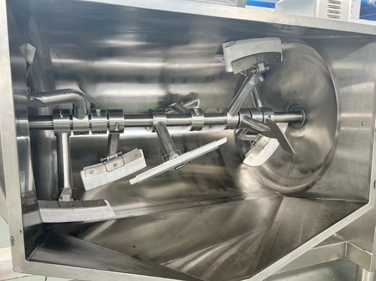 Acier inoxydable 304 mélange sous vide veste horizontale bouilloire de cuisson pour l'extraction des herbes