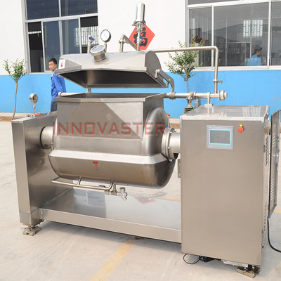 Cuisinière à vide à chauffage à vapeur industrielle à bouilloire pour préparer de délicieuses bouillies