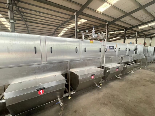 La machine à laver automatique de plateaux en plastique produit un grand nombre pour les magasins alimentaires