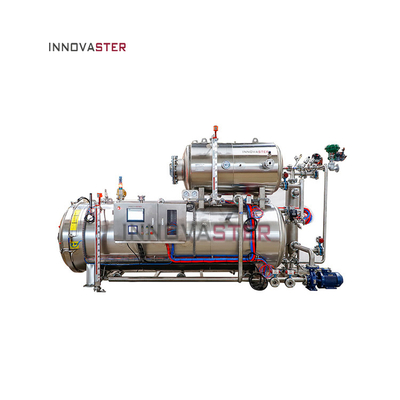 Rétorsion d'autoclave industrielle 380V pour stérilisation de pots en verre de laboratoire et bouteilles en étain