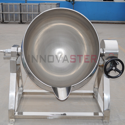 Capacité personnalisable Type d'inclinaison Chaudeuse à bouilloire industrielle avec agitateur