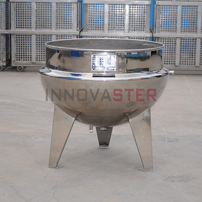 Capacité personnalisable Type d'inclinaison Chaudeuse à bouilloire industrielle avec agitateur