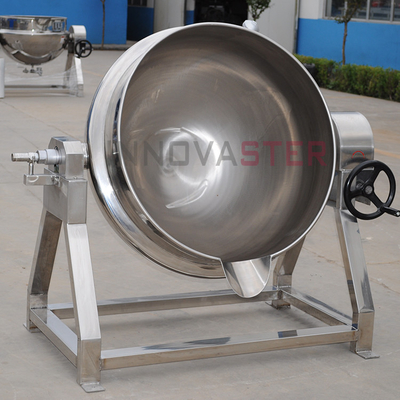 Capacité personnalisable Type d'inclinaison Chaudeuse à bouilloire industrielle avec agitateur