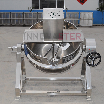 Capacité personnalisable Type d'inclinaison Chaudeuse à bouilloire industrielle avec agitateur