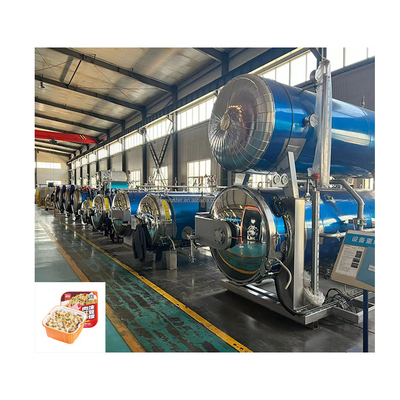 1KW Tour de refroidissement Champignon soupe miso sauce bocaux stérilisateur machine de rétort d'autoclave