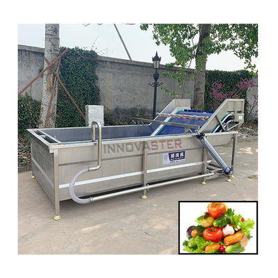 Machine de nettoyage de légumes à bulles d'eau avec technologie avancée de génération de bulles