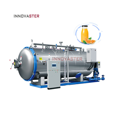 Stérilisation physique Rétort automatique de lot pour acier inoxydable de qualité alimentaire industrielle