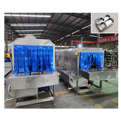 Machine de lavage de caisses en plastique d'une capacité de 215 kg pour un fonctionnement rapide en fabrication directe