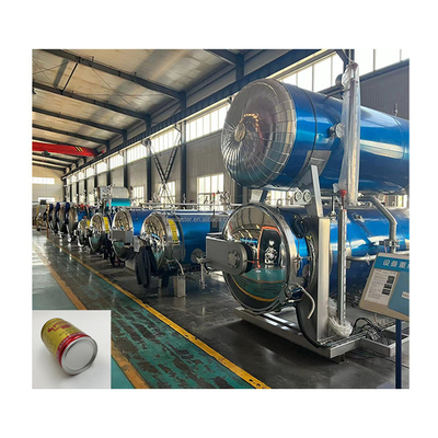 Autoclave de rétort électrique à haute température en conserve sous haute pression en acier inoxydable 304