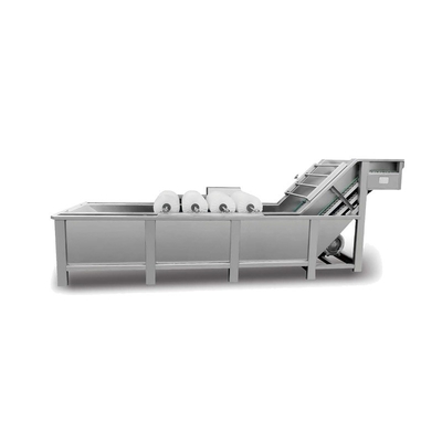 Machine de nettoyage de pommes de terre industrielle facile à utiliser pour le nettoyage des fruits et légumes