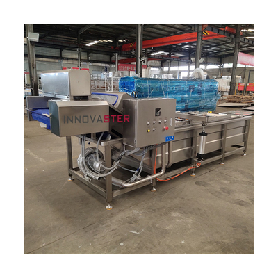 SUS 304 Machine à laver les légumes et les fruits pour les produits à cycle d'eau industriel à réservoir unique