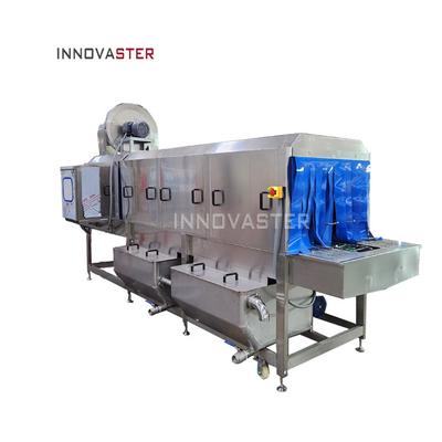 SUS304 machine à laver les palettes en acier inoxydable solution personnalisée pour le nettoyage des caisses