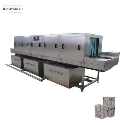 SUS304 machine à laver les palettes en acier inoxydable solution personnalisée pour le nettoyage des caisses