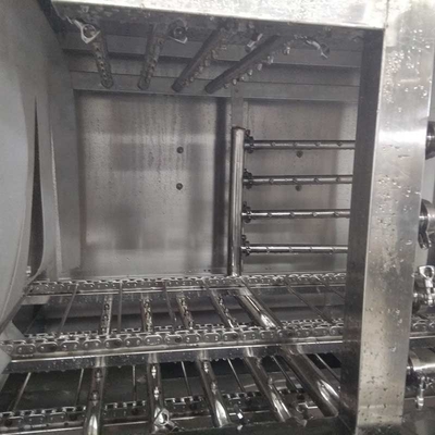 SUS304 machine à laver les palettes en acier inoxydable solution personnalisée pour le nettoyage des caisses