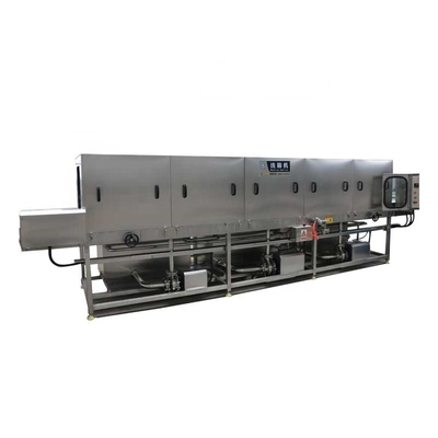 SUS304 machine à laver les palettes en acier inoxydable solution personnalisée pour le nettoyage des caisses