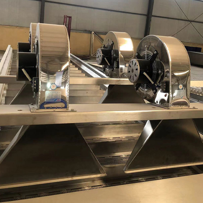 Tunnel industriel de séchoir à air entièrement automatique pour une ligne de transformation alimentaire en poche en 2023