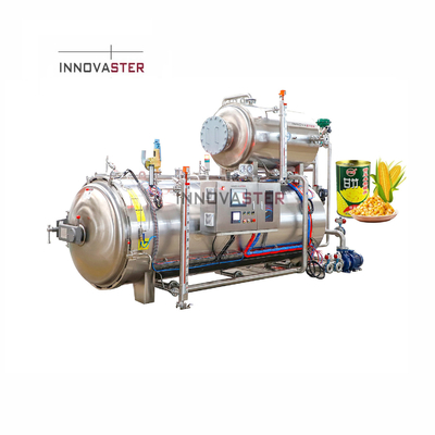 Certificat CE Vente directe Autoclave à double porte pour stérilisation de la rétort de nourriture pour animaux de compagnie
