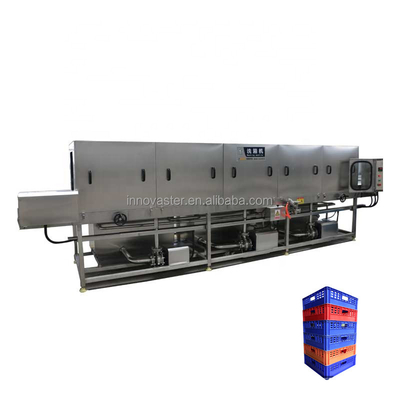 6000*2800*2200 Plateaux en plastique automatiques, boîtes, caisses, moules, machine à laver pour le lavage des palettes