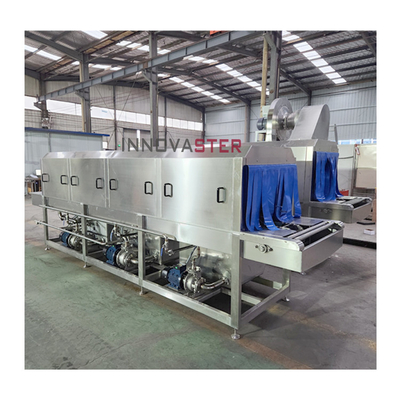 Machine à laver à grande échelle pour palettes à haute pression, plateaux en plastique, plateaux à œufs à cuire