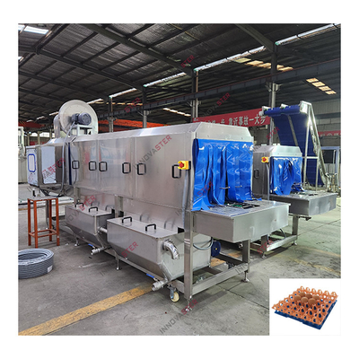 SUS304 machine à laver automatique de caisses en plastique en acier inoxydable pour nettoyage personnalisé