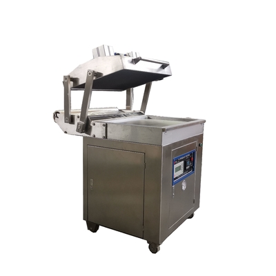 Matériau en bois Machine d'emballage sous vide automatique à peau attachée État complet des aliments