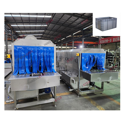 Machine de lavage polyvalente de palettes pour les caisses/chariots/boîtes/récipients à lattes 6000*2800*2200